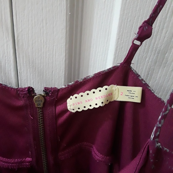 Anthropologie Pins and Needles Floral Dress, Sz 2 - Picture 3 of 6